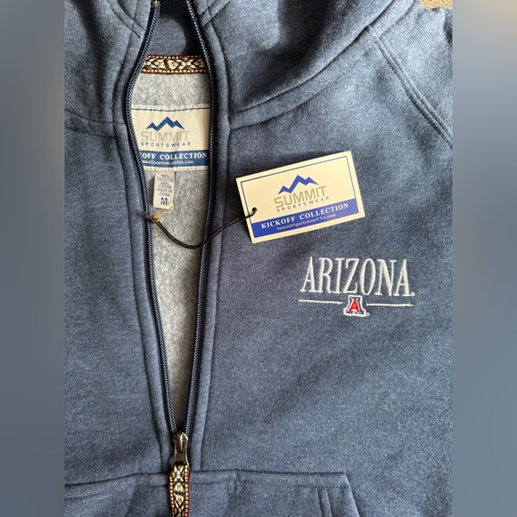 University of Arizona Embroidered Quarter Zip Brand New - Picture 6 of 7